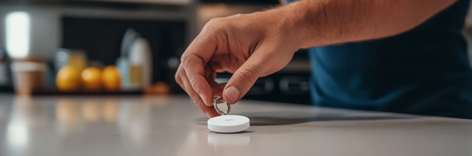 AirTag tracker for hurricane prep security