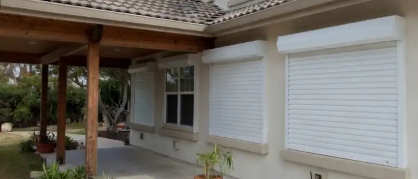 Hurricane shutters